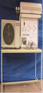 Mô hình dàn trải điều hòa nhiệt độ hai chiều